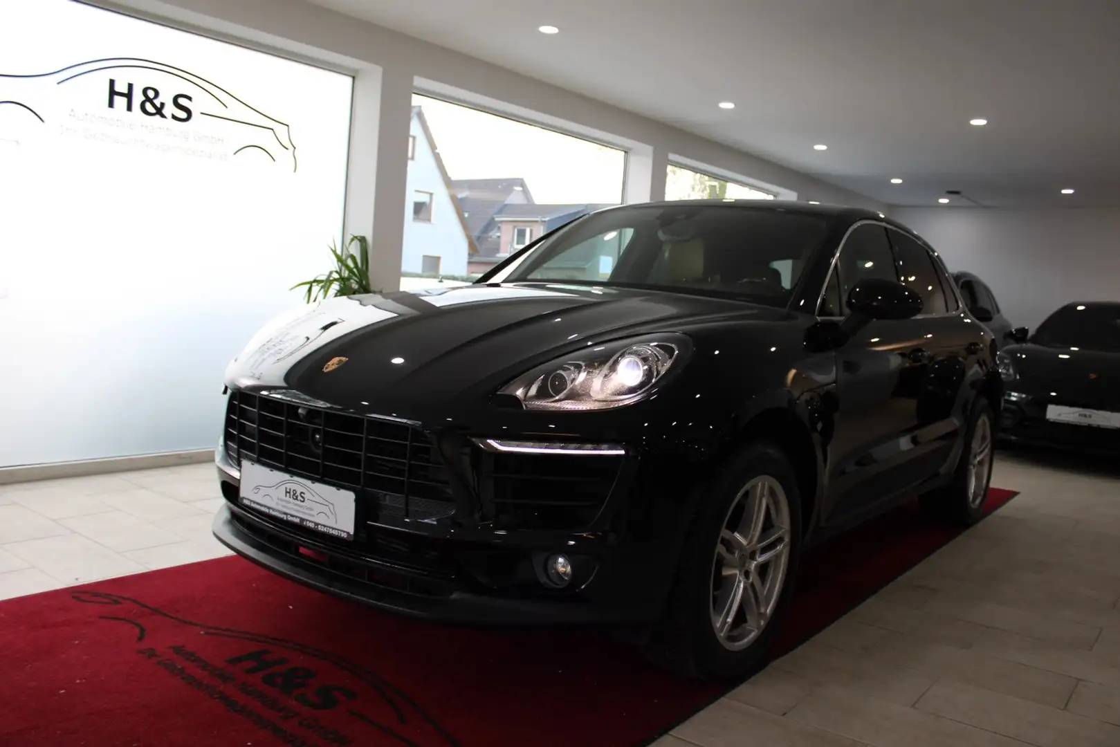 Porsche Macan S Diesel ACC*Kamera*Scheckheft Černá - 2