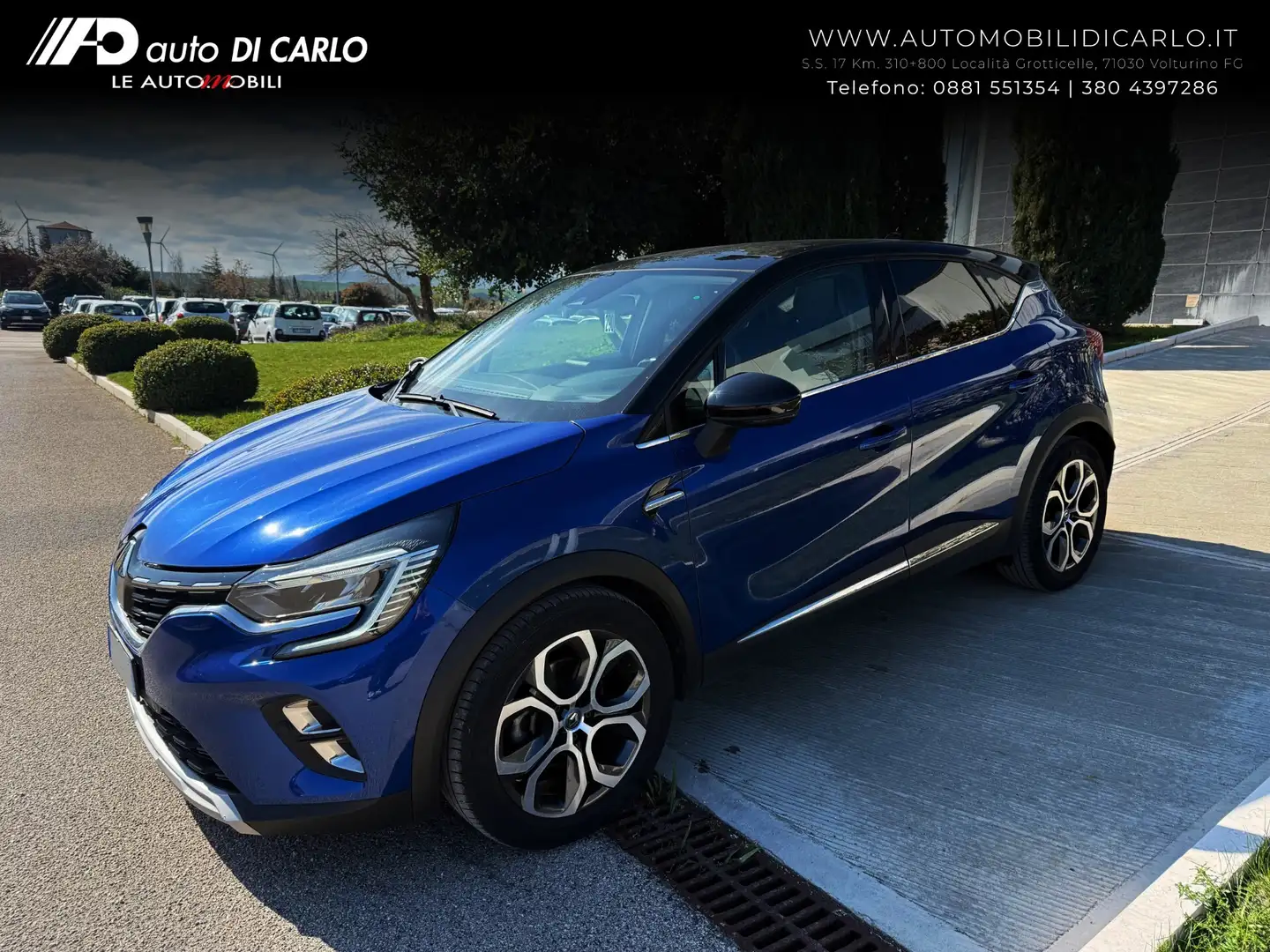Renault Captur Plug-in Hybrid E-Tech 160 CV Intens Blu/Azzurro - 1