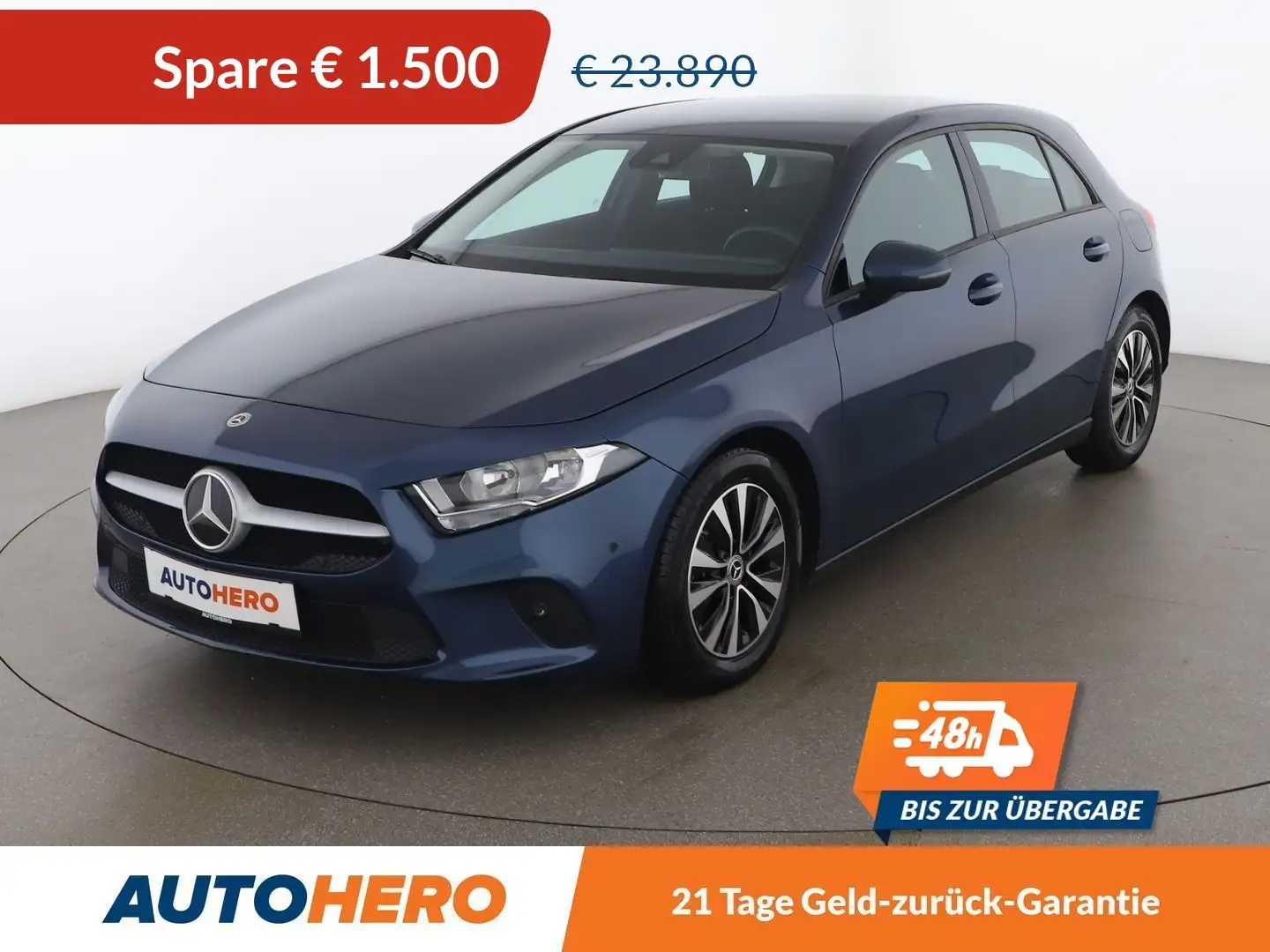 Mercedes-Benz A 180 A 180 *NAVI*CAM*SPUR*TEMPO*DIGITACHO*SHZ* Blau - 1