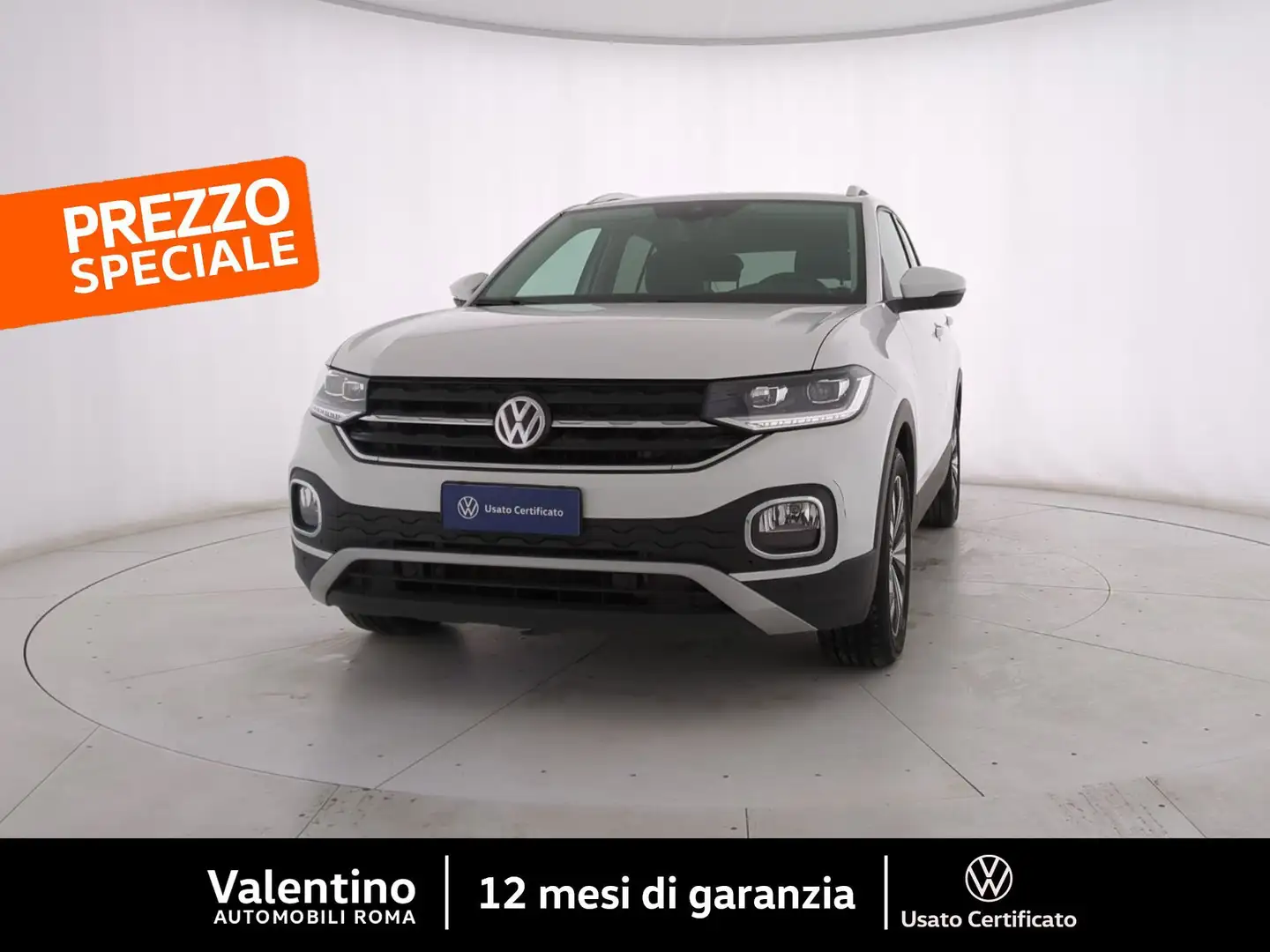 Volkswagen T-Cross 1.0 TSI DSG 115 CV Advanced BMT Blanc - 1