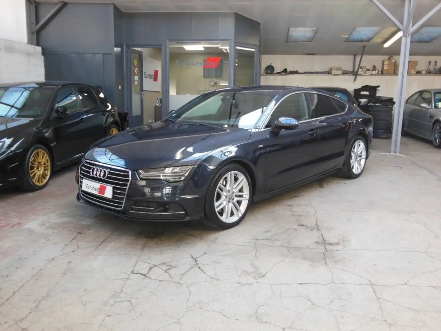 Audi A7 3.0 V6 TDI 272CH S LINE QUATTRO S TRONIC 7 Bleu - 1