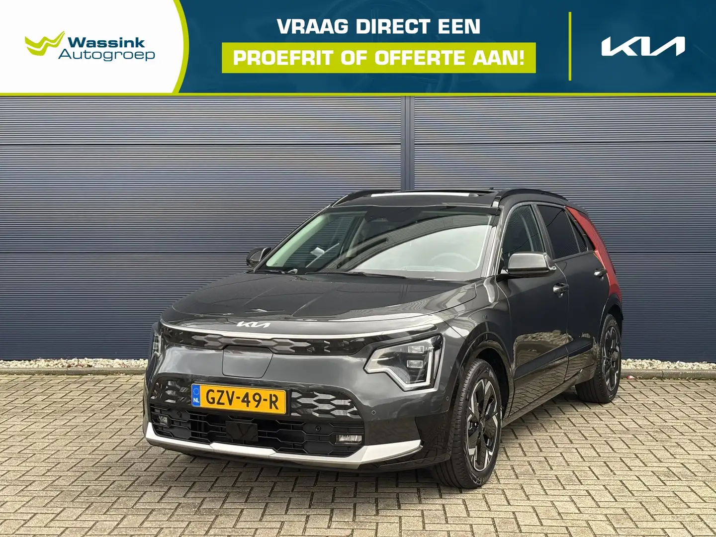 Kia e-Niro 64,8 kWh 204pk Aut ExecutiveLine | Panorama Dak | siva - 1